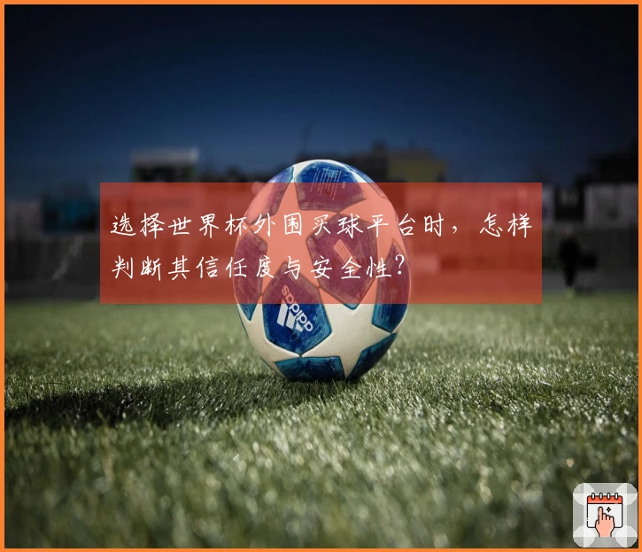 选择世界杯外围买球平台时，怎样判断其信任度与安全性？