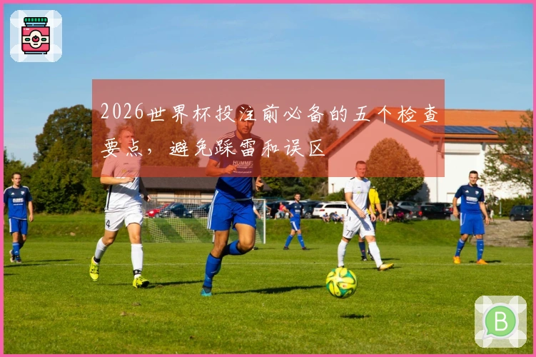 2026世界杯投注前必备的五个检查要点，避免踩雷和误区