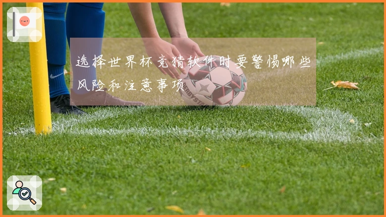 选择世界杯竞猜软件时要警惕哪些风险和注意事项