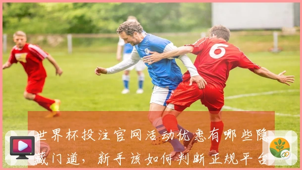 世界杯投注官网活动优惠有哪些隐藏门道，新手该如何判断正规平台